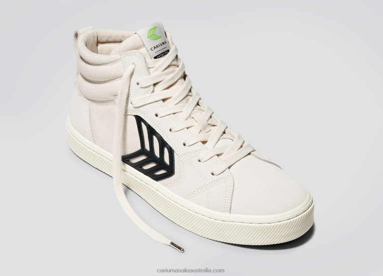 T8NFN145 Men Off-White Vintage/Black Cariuma
