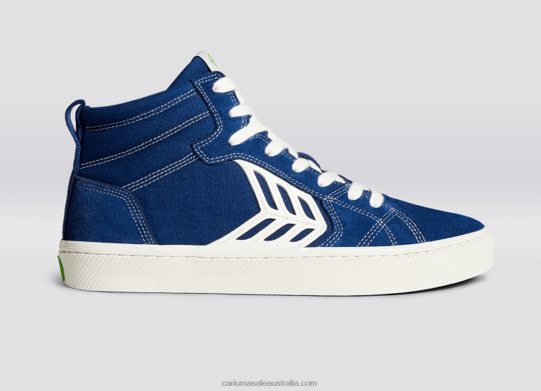 T8NFN146 Men Blue Contrast/Ivory Cariuma