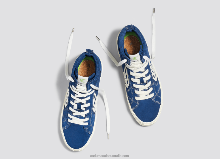 T8NFN146 Men Blue Contrast/Ivory Cariuma