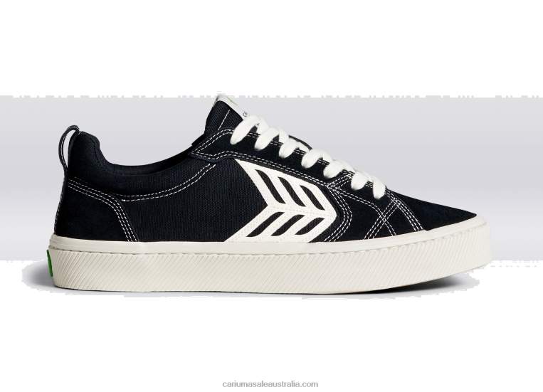 T8NFN126 Men Black Contrast/Ivory Cariuma