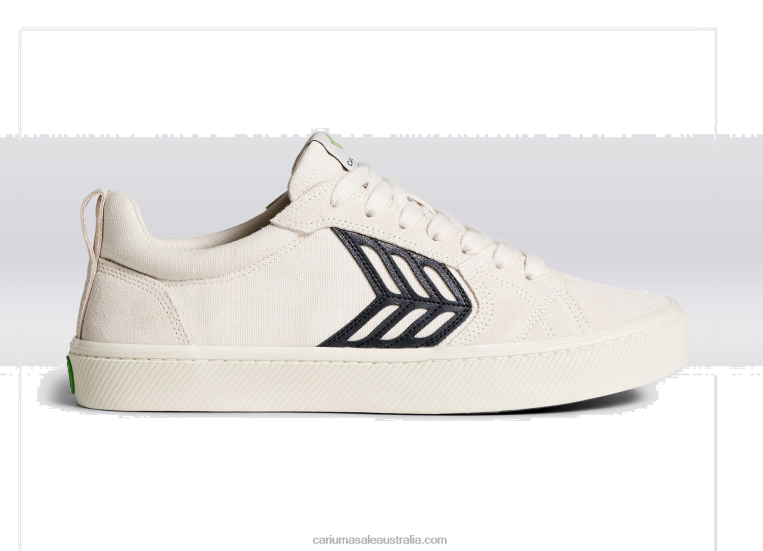 T8NFN130 Men Off-White Vintage/Black Cariuma