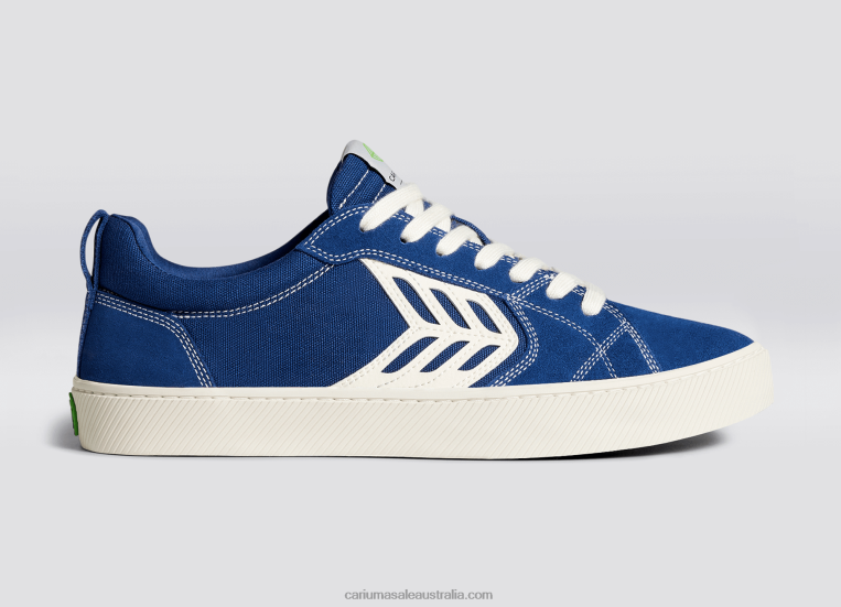 T8NFN134 Men Blue Contrast/Ivory Cariuma