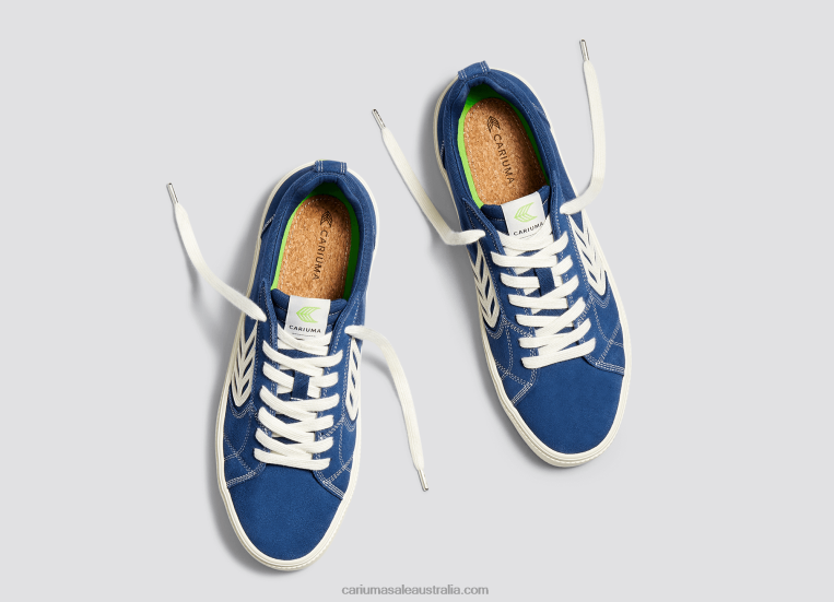 T8NFN134 Men Blue Contrast/Ivory Cariuma