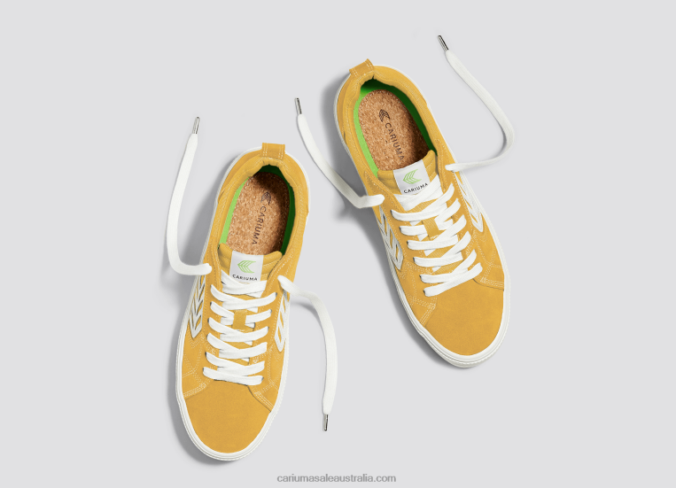 T8NFN137 Men Yellow Contrast/Ivory Cariuma