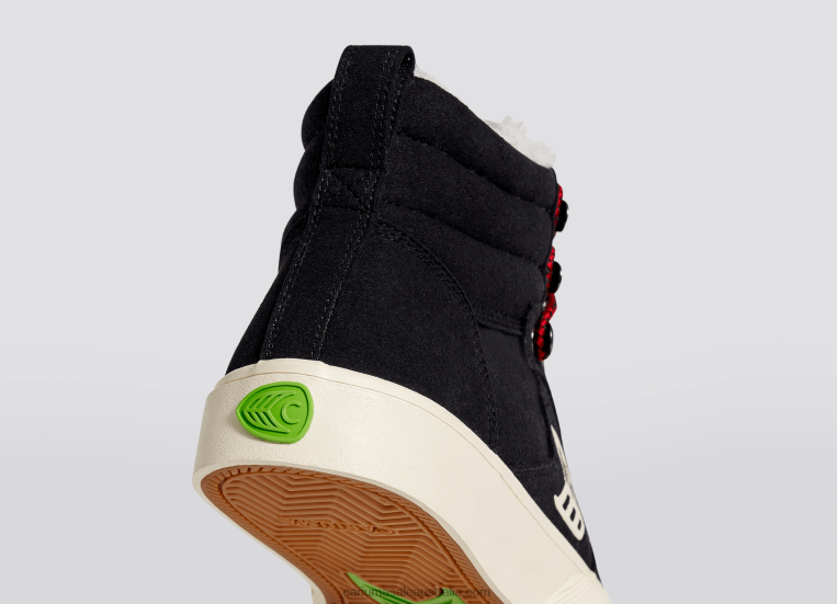 T8NFN192 Men Black Suede Cariuma