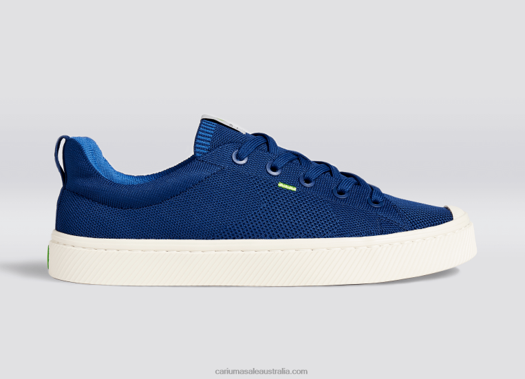 T8NFN175 Men Mineral Blue Knit Cariuma