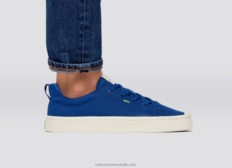 T8NFN175 Men Mineral Blue Knit Cariuma