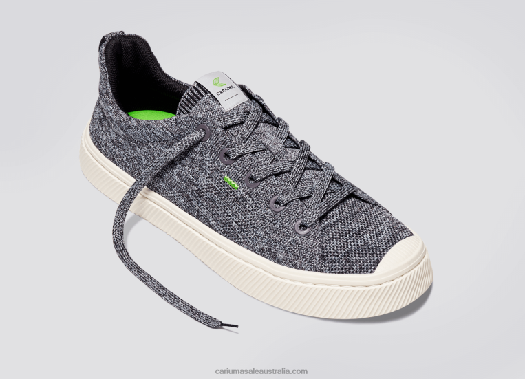T8NFN176 Men Stone Grey Knit Cariuma