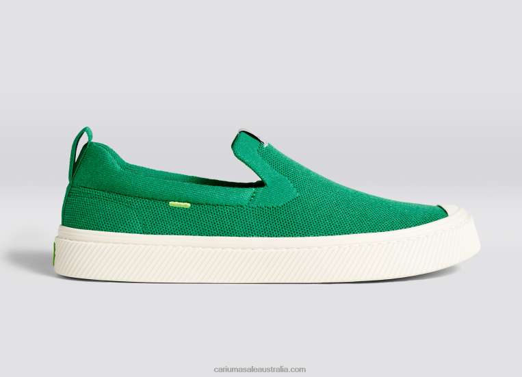 T8NFN167 Men Green Knit Cariuma