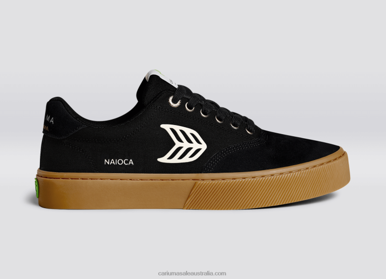 T8NFN106 Men Black Gum/Ivory Cariuma