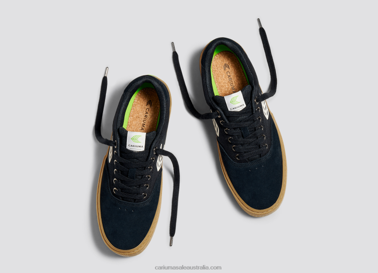 T8NFN106 Men Black Gum/Ivory Cariuma