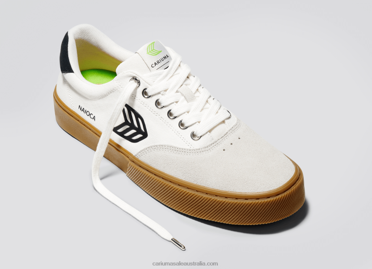 T8NFN107 Men Off-White Vintage Gum/Black Cariuma