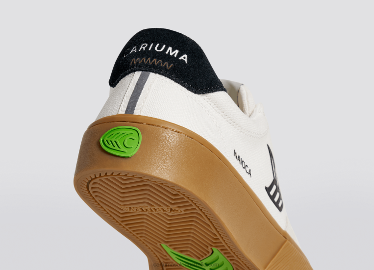 T8NFN107 Men Off-White Vintage Gum/Black Cariuma