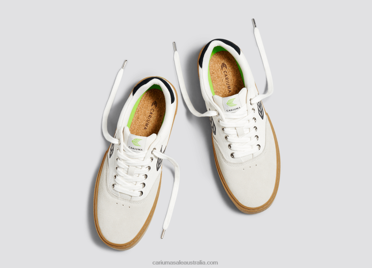 T8NFN107 Men Off-White Vintage Gum/Black Cariuma