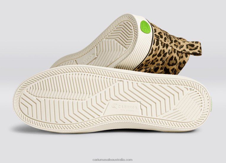T8NFN58 Men Leopard Canvas Cariuma