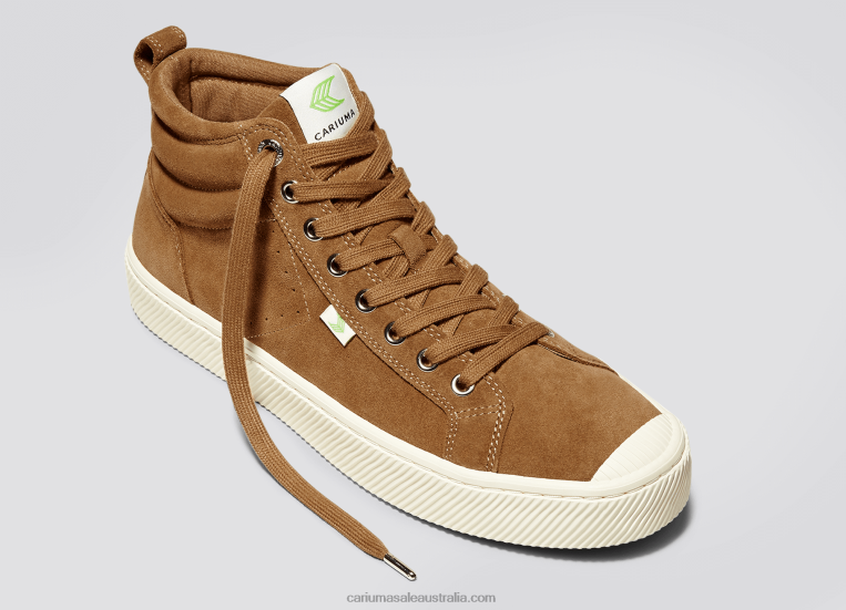 T8NFN59 Men Camel Suede Cariuma