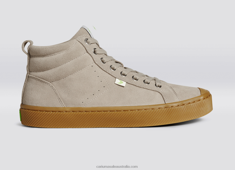 T8NFN61 Men Grey Gum Suede Cariuma
