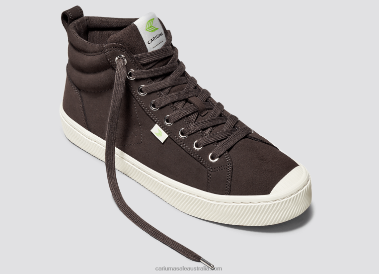 T8NFN62 Men Brown Suede Cariuma