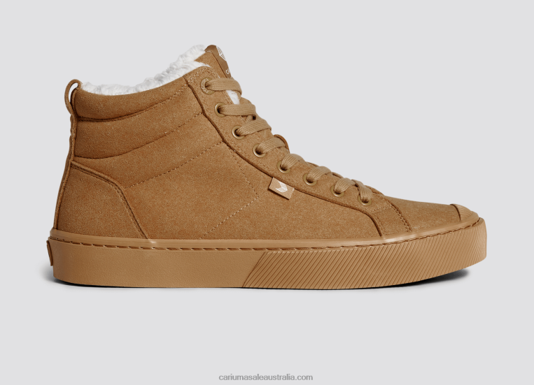 T8NFN69 Men Therma All Camel Suede Cariuma
