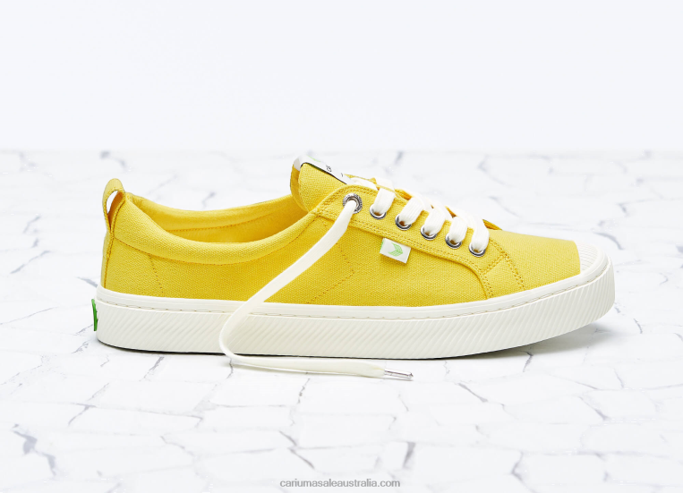 T8NFN21 Men Yellow Canvas Cariuma