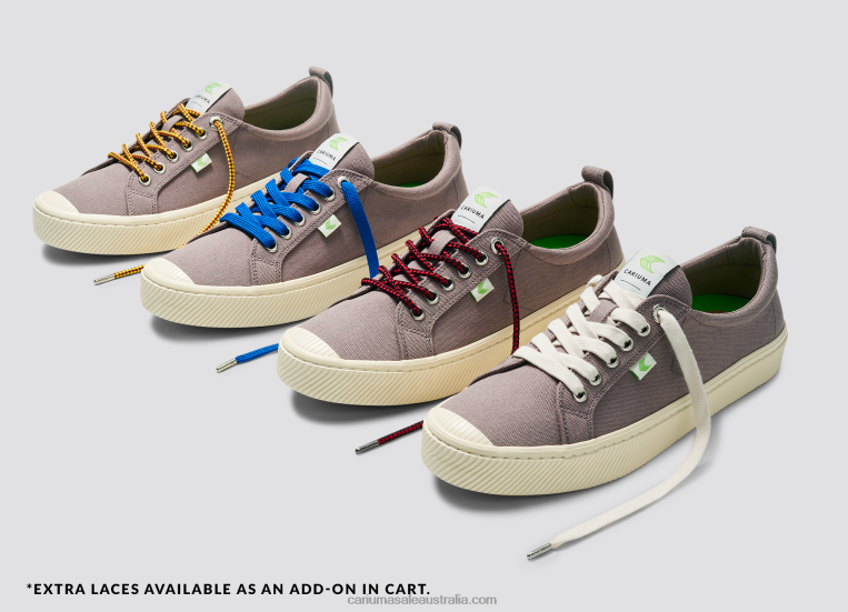 T8NFN2 Men Grey Canvas Cariuma