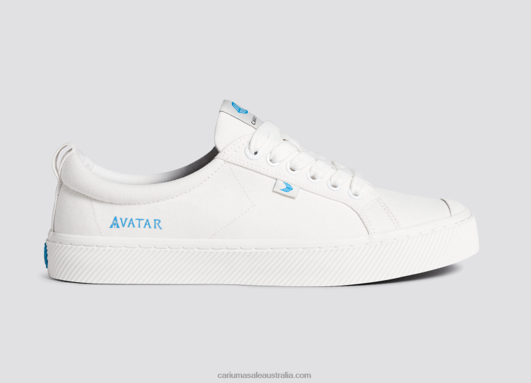 T8NFN41 Men Avatar Off-White Canvas Cariuma
