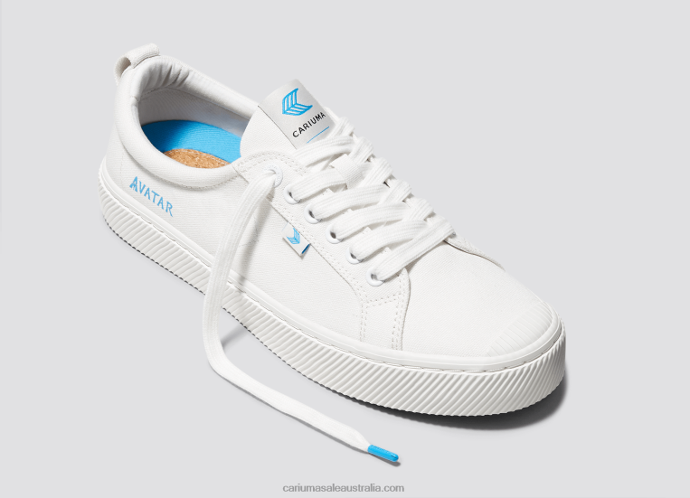 T8NFN41 Men Avatar Off-White Canvas Cariuma