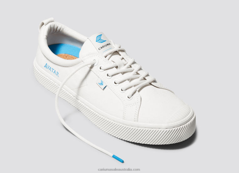 T8NFN41 Men Avatar Off-White Canvas Cariuma