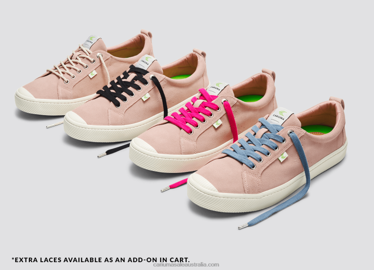 T8NFN44 Men Rose Suede Cariuma