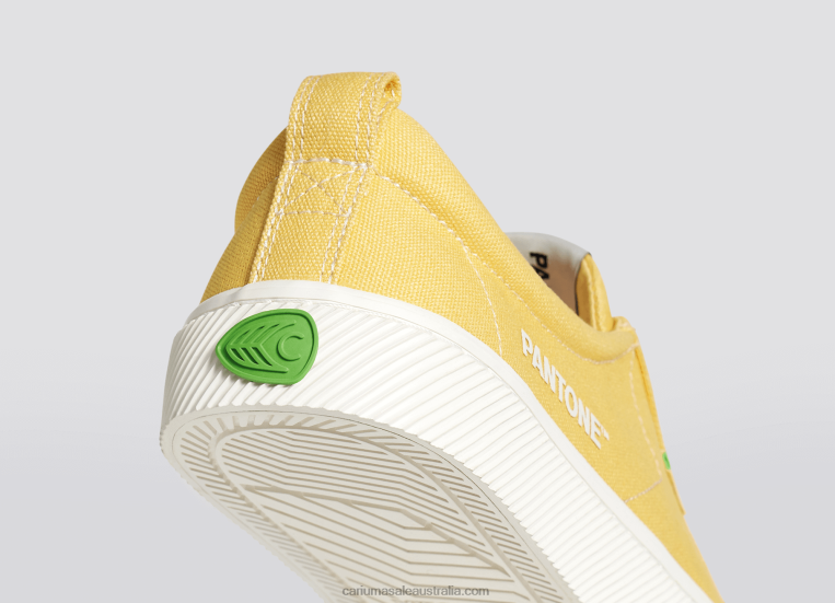 T8NFN49 Men Pantone Cornsilk Canvas Cariuma