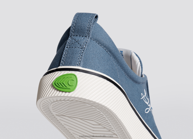 T8NFN53 Men Gjusta Steel Blue Canvas Cariuma