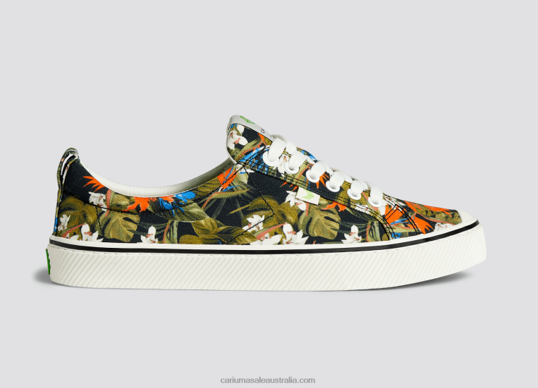 T8NFN54 Men Tropical Forest Canvas Cariuma