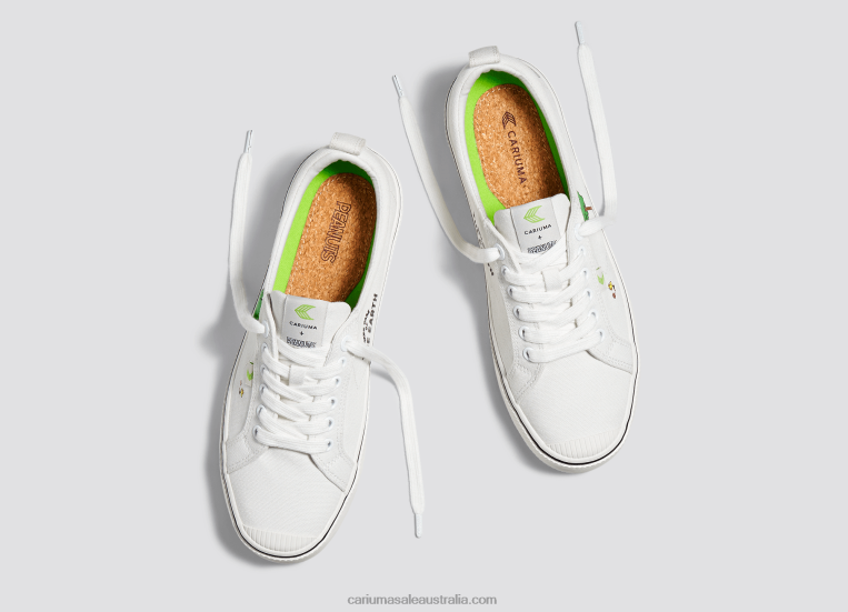 T8NFN82 Men Peanuts Earth Off-White Canvas Cariuma