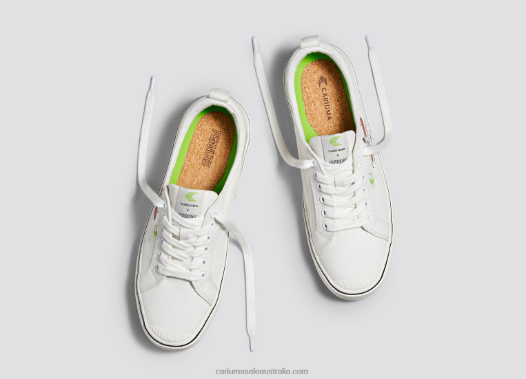 T8NFN83 Men Peanuts Surf Off-White Canvas Cariuma