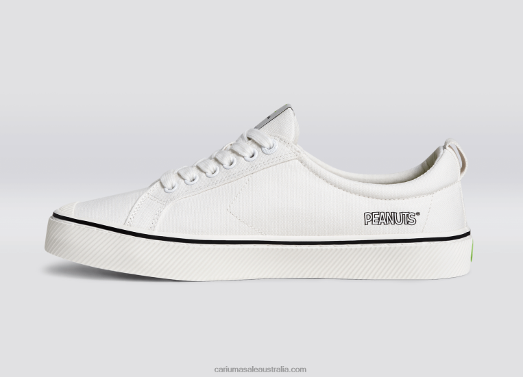T8NFN83 Men Peanuts Surf Off-White Canvas Cariuma