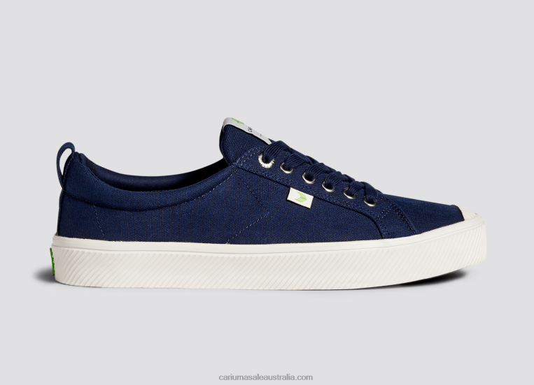 T8NFN8 Men Navy Canvas Cariuma