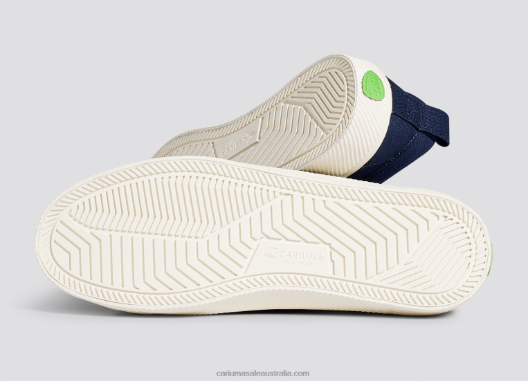 T8NFN8 Men Navy Canvas Cariuma