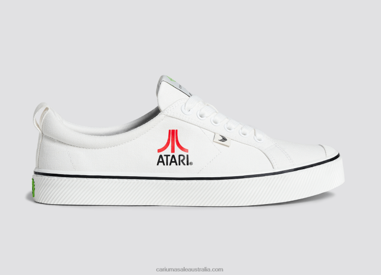 T8NFN91 Men Atari Off-White Canvas Cariuma