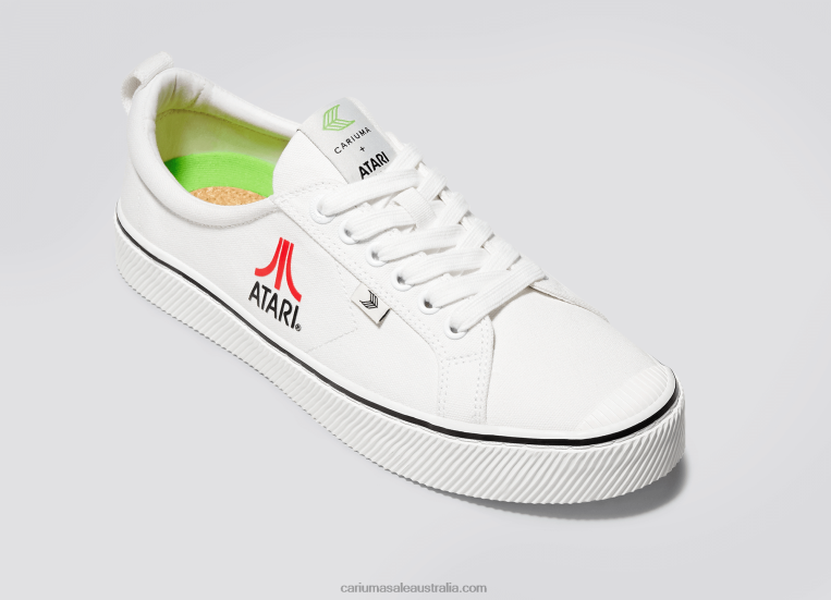 T8NFN91 Men Atari Off-White Canvas Cariuma