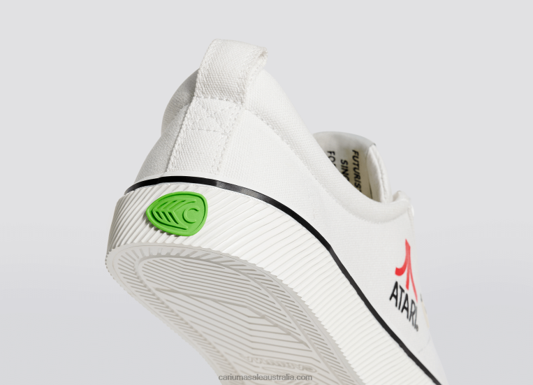 T8NFN91 Men Atari Off-White Canvas Cariuma