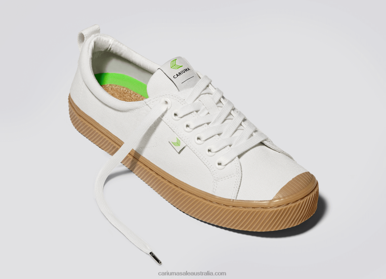 T8NFN9 Men Off-White Gum Canvas Cariuma