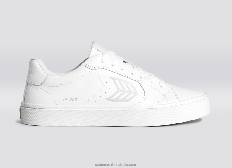T8NFN96 Men White LWG Leather/Ice Cariuma