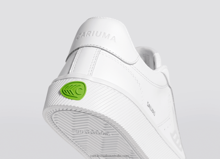 T8NFN96 Men White LWG Leather/Ice Cariuma