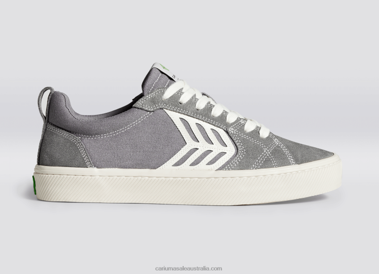 T8NFN157 Men Right foot(Single Shoe)-Grey Contrast/Ivory Cariuma