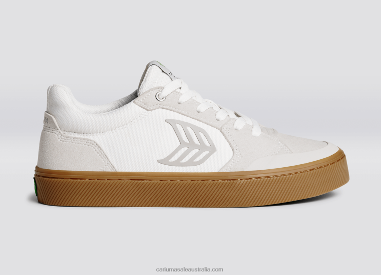 T8NFN119 Men Off-White Vintage Gum/Grey Cariuma