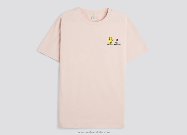 T8NFN213 Women Peanuts Earth Rose Cariuma
