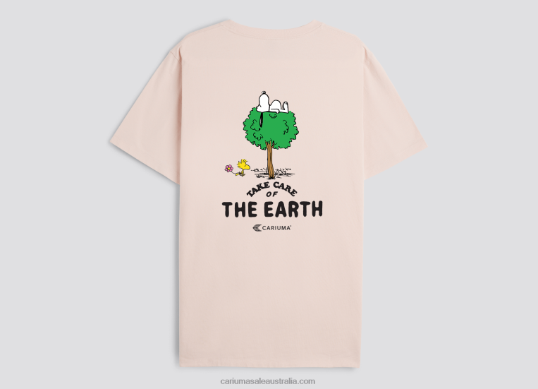 T8NFN213 Women Peanuts Earth Rose Cariuma