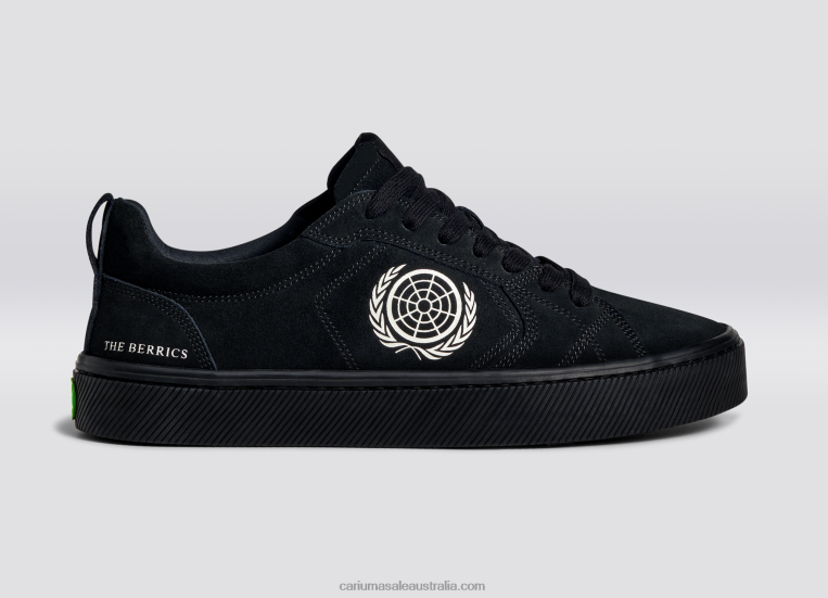 T8NFN311 Women The Berrics CATIBA Pro Black Cariuma