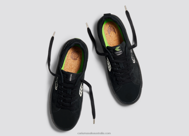 T8NFN311 Women The Berrics CATIBA Pro Black Cariuma