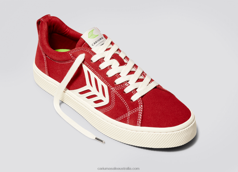 T8NFN353 Women Red Contrast/Ivory Cariuma